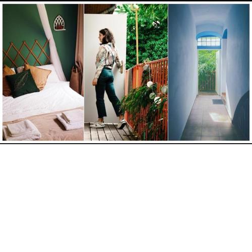Atlas room with shared bathroom