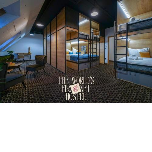 CHORS like a hotel - 1st World NFT Block & Art Capsule Hostel MetaCHORS