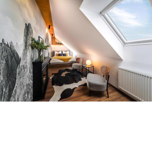 Cozy mountain attic apartment in High Tatras